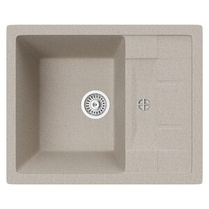 Изображение товара Кухонная мойка TopZero Scarlett Beach 61х50 см из искусственного гранита коричневая