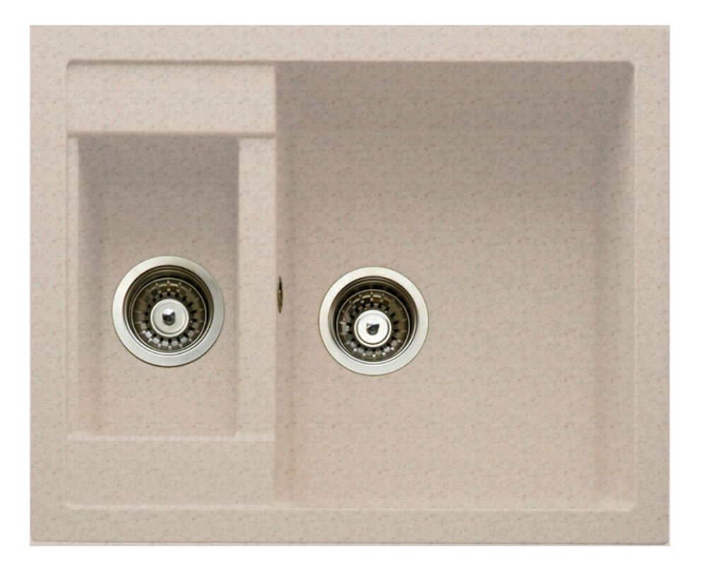 Изображение товара Кухонная мойка TopZero Madonna Ground 61х50 см бежевая для кухни