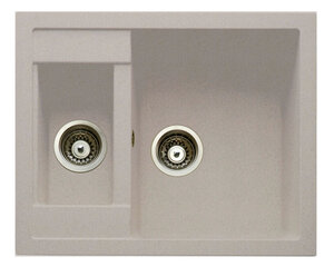 Изображение товара Кухонная мойка TopZero Madonna Smoke 61х50 см, серый цвет
