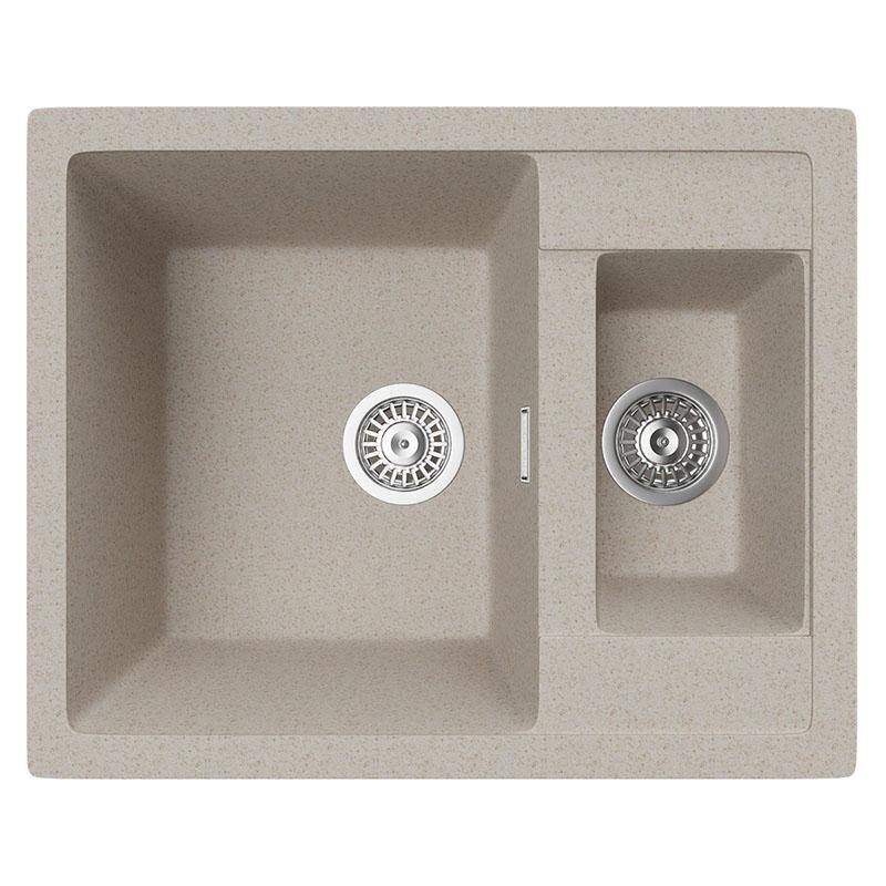 Изображение товара Кухонная мойка TopZero Madonna 615.500.15-58 Beach — коричневая, 61x50 см