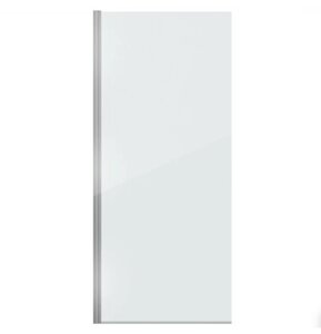 Изображение товара Шторка на ванну Bravat Alfa 70 x 150 см, стекло прозрачное, профиль алюминий матовый, BG070.1500AM