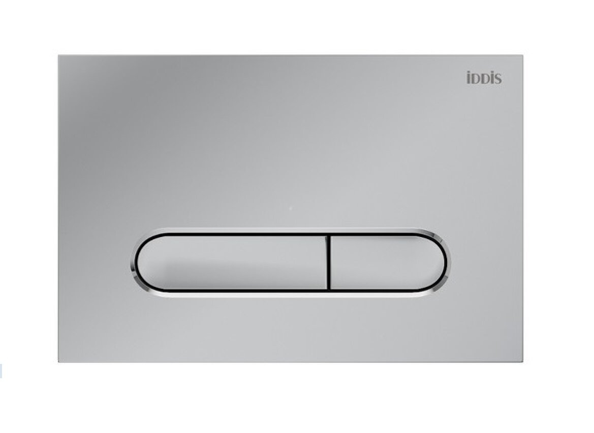 Изображение товара Клавиша смыва Iddis Unifix UNI31CHi77 универсальная хром двухрежимный смыв