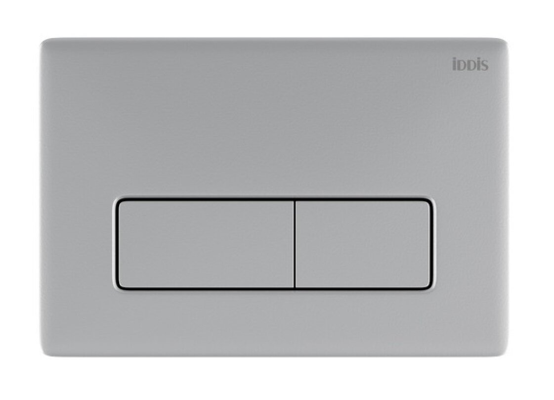 Изображение товара Клавиша смыва Iddis Unifix UNI80M0i77 универсальная хром матовый двухрежимная