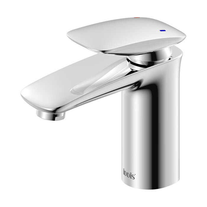 Изображение товара Смеситель для раковины Iddis Stone STOSB00i01: хром, однорычажный, горизонтальный монтаж