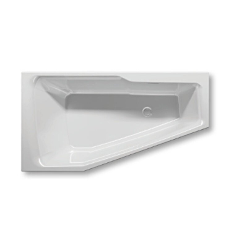 Изображение товара Акриловая ванна Riho Rething Space 180x110 см, белая, угловая, отдельностоящая
