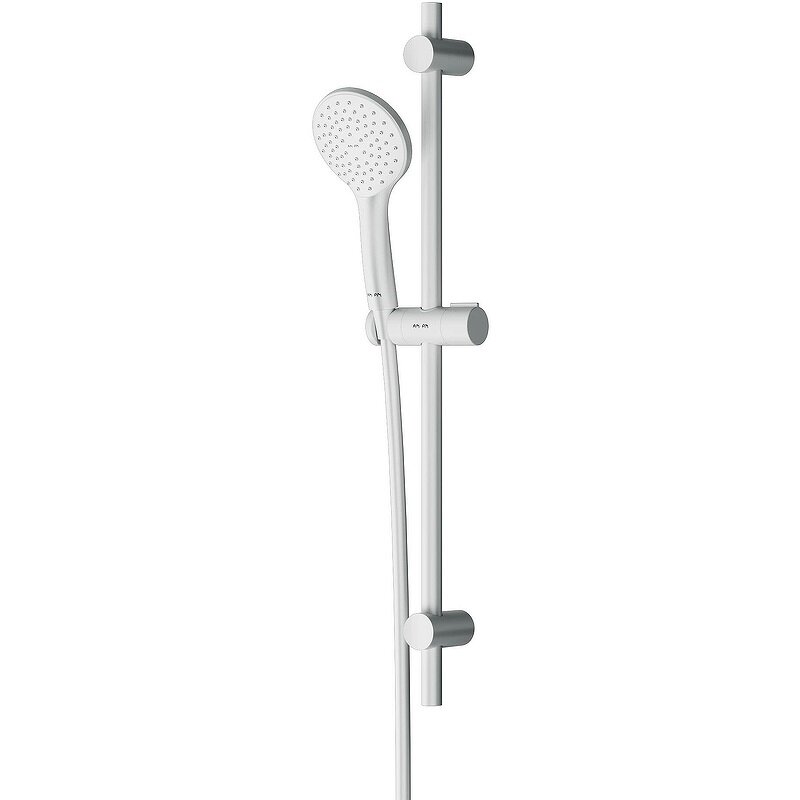 Изображение товара Душевой гарнитур Am.Pm Gem F0190033, 1 режим, d 110 мм, белый матовый