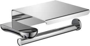 Изображение товара Держатель туалетной бумаги с крышкой Rush Luson LU16111B