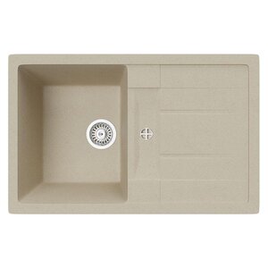 Изображение товара Кухонная мойка TopZero Susanna 780.500-08 Jasmine 78 х 50 см, песочная