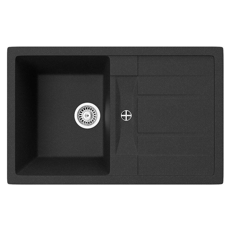 Изображение товара Кухонная мойка TopZero Susanna 780.500-10 Cosmos 78 х 50 см, черная