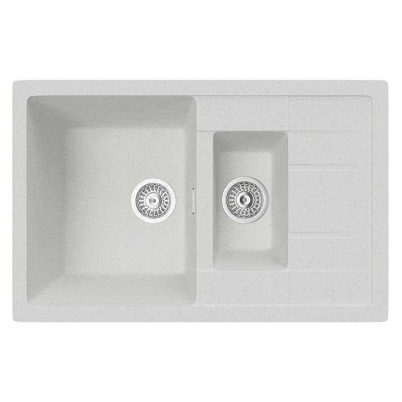 Изображение товара Мойка кухонная TopZero Valentina 780.500.15-07 Ice 78×50 см