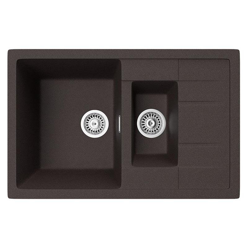 Изображение товара Кухонная мойка TopZero Valentina 780.500.15-93 Chocolate 78 х 50 см, шоколадный