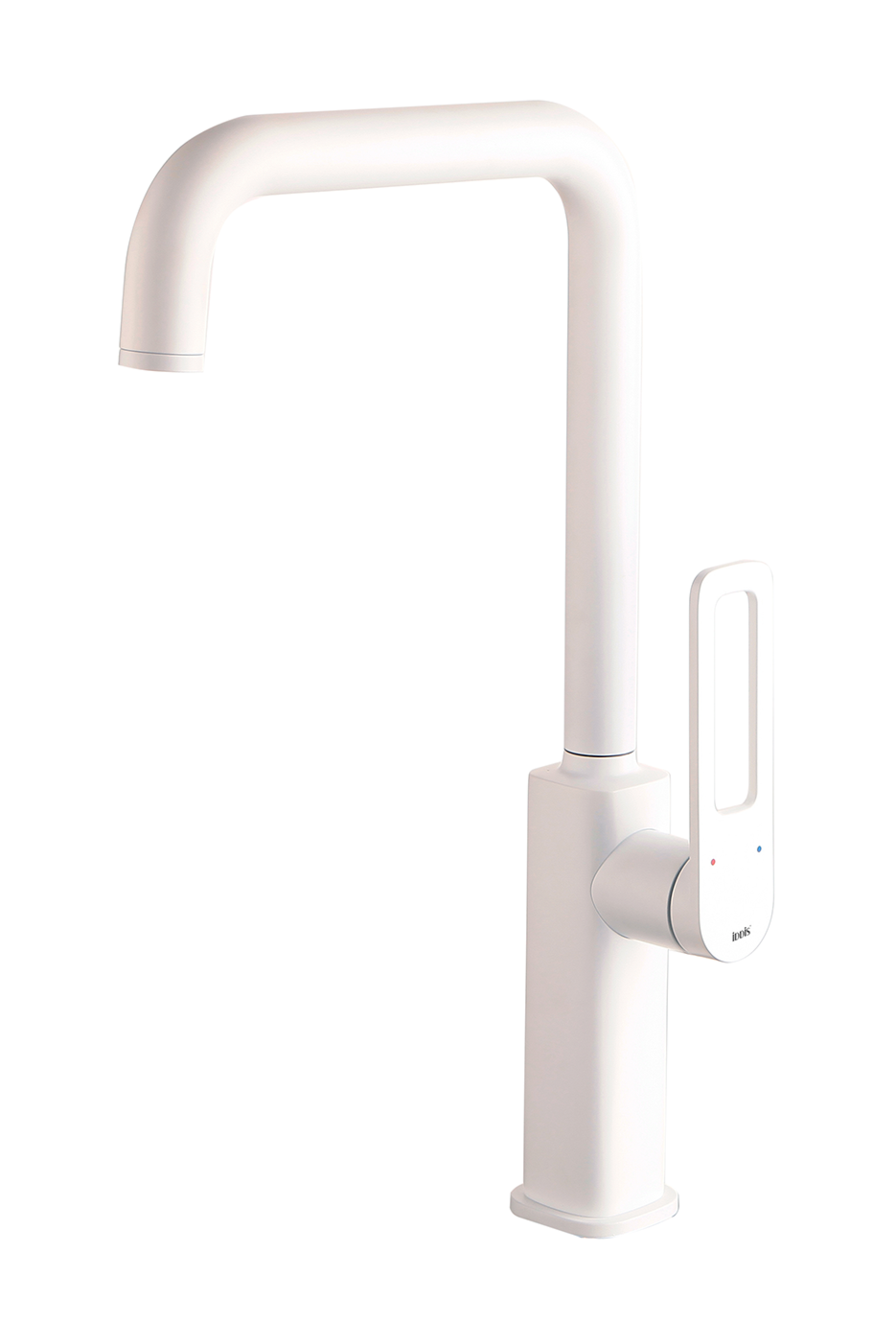 Изображение товара Смеситель для кухонной мойки Iddis Slide SLIWT00i05 белый матовый