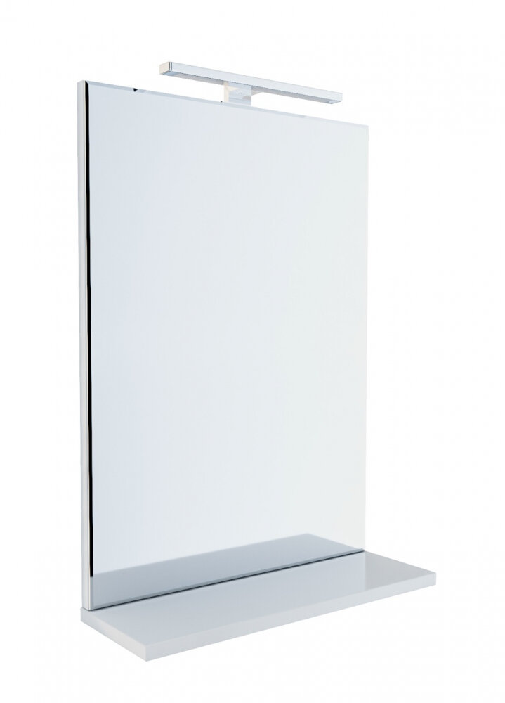 Изображение товара Зеркало Iddis New Custo NCU50W0i98 50 см с подсветкой, белое Изображение товара Зеркало Iddis New Custo NCU50W0i98 50 см с подсветкой, белое