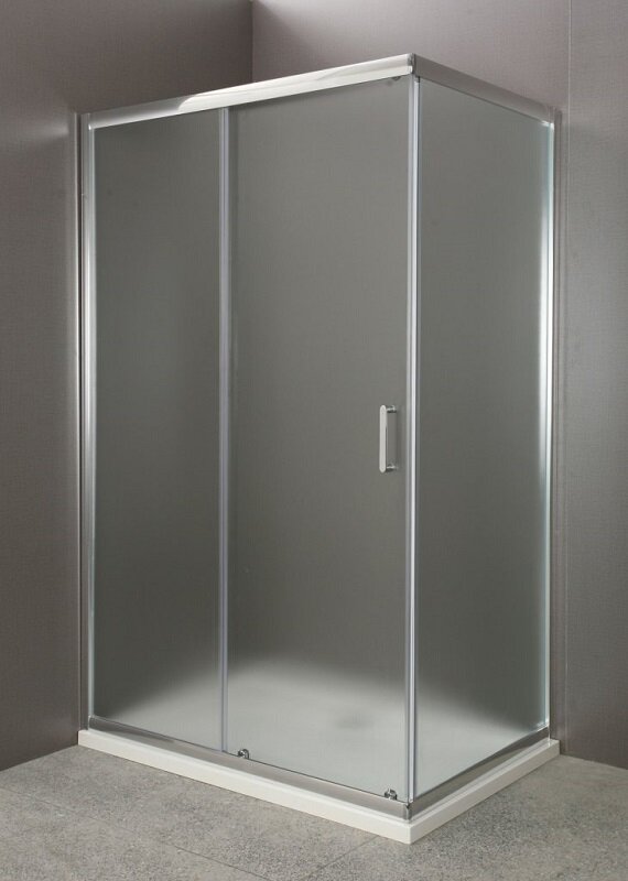 Изображение товара Душевой уголок BelBagno UNO-AH-1-120/90-P-Cr с рифлёным стеклом и хром-профилем Изображение товара Душевой уголок BelBagno UNO-AH-1-120/90-P-Cr с рифлёным стеклом и хром-профилем