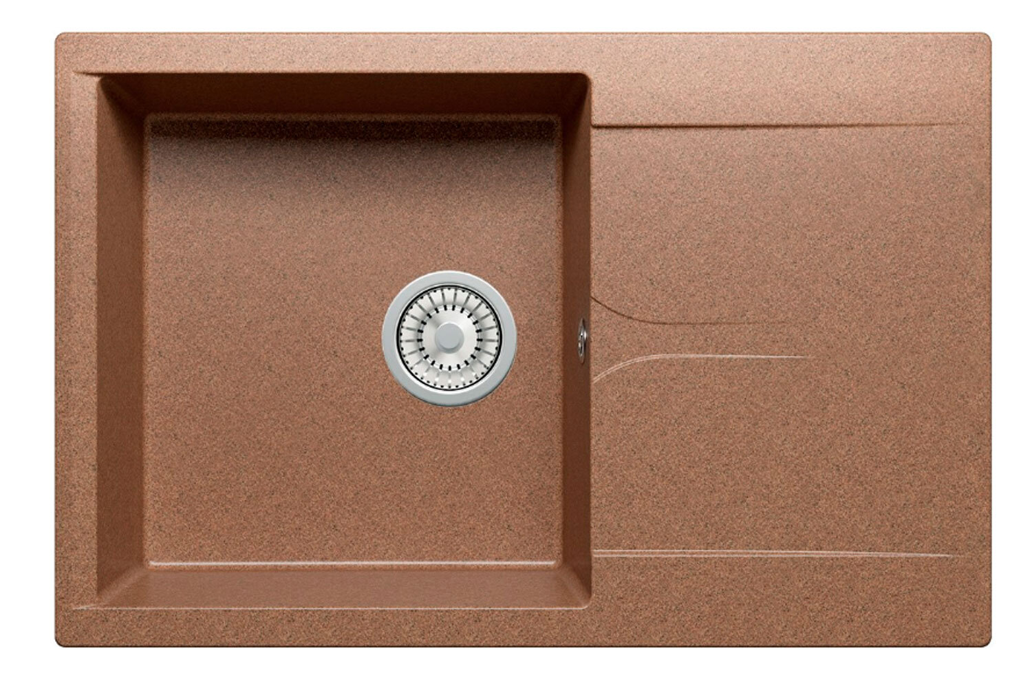 Изображение товара Кухонная мойка Polygran Gals-760 № 307 терракот искусственный гранит