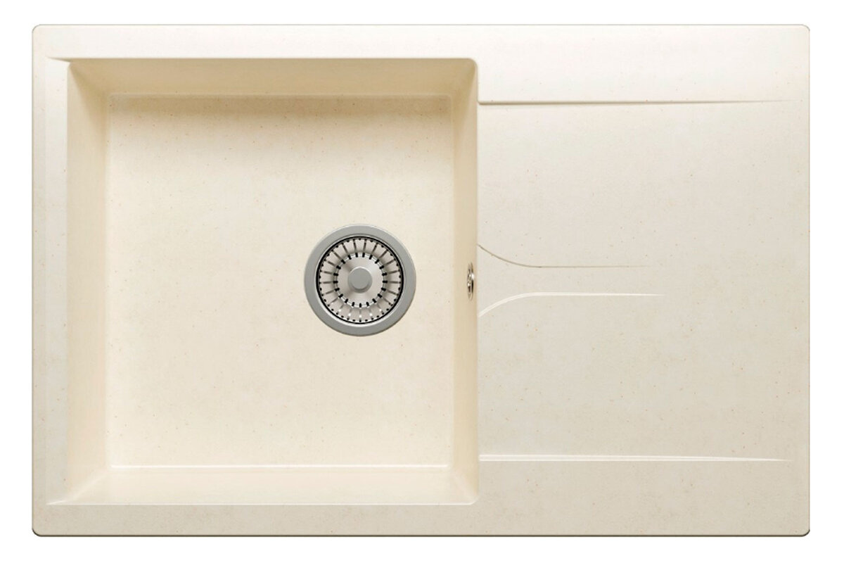 Изображение товара Кухонная мойка Polygran Gals-760 № 331 хлопок искусственный гранит матовая Россия