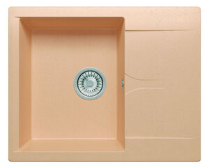 Изображение товара Кухонная мойка из искусственного гранита Polygran Gals-620 № 27 бежевая