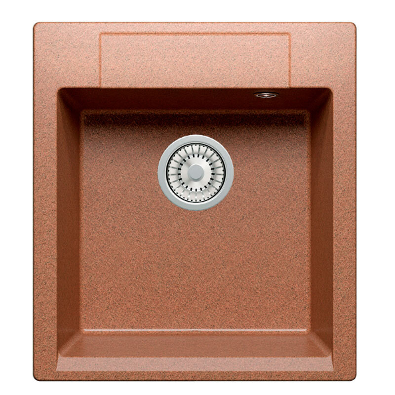 Изображение товара Кухонная мойка Polygran Argo-460 терракот из искусственного гранита