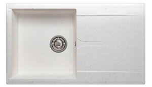 Изображение товара Кухонная мойка Polygran Gals-860 №26 белая искусственный камень