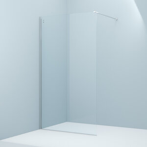 Изображение товара Душевая стенка Iddis Walk In Slide, 110 см стекло прозрачное, хром, SLI8CS1i23