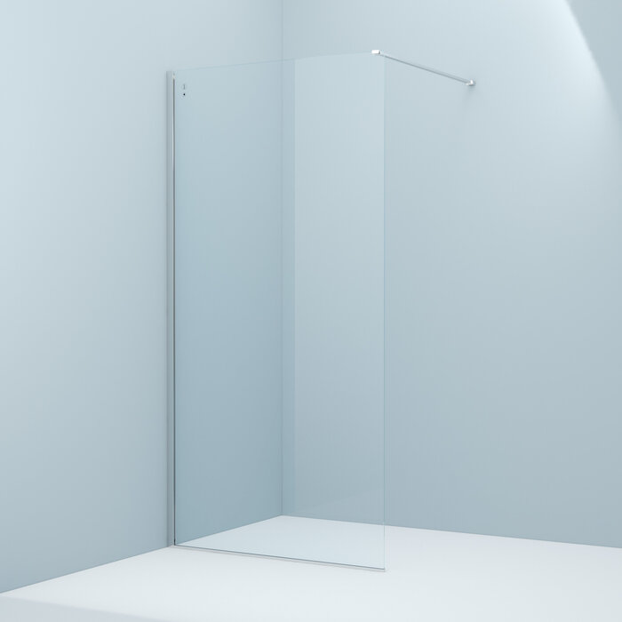 Изображение товара Душевая стенка Iddis Walk In Slide, 100 см стекло прозрачное, хром, SLI8CS0i23