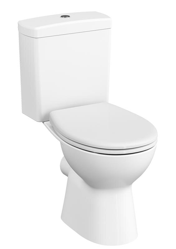 Изображение товара Напольный безободковый унитаз VitrA S10 с микролифтом, белый, 380х645х800 мм