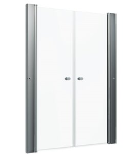 Изображение товара Душевая дверь в нишу Triton Дабл 90 х 185 см стекло прозрачное профиль хром