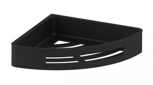 Изображение товара Полка угловая Iddis Optima Home, черная, SHE11SBi44