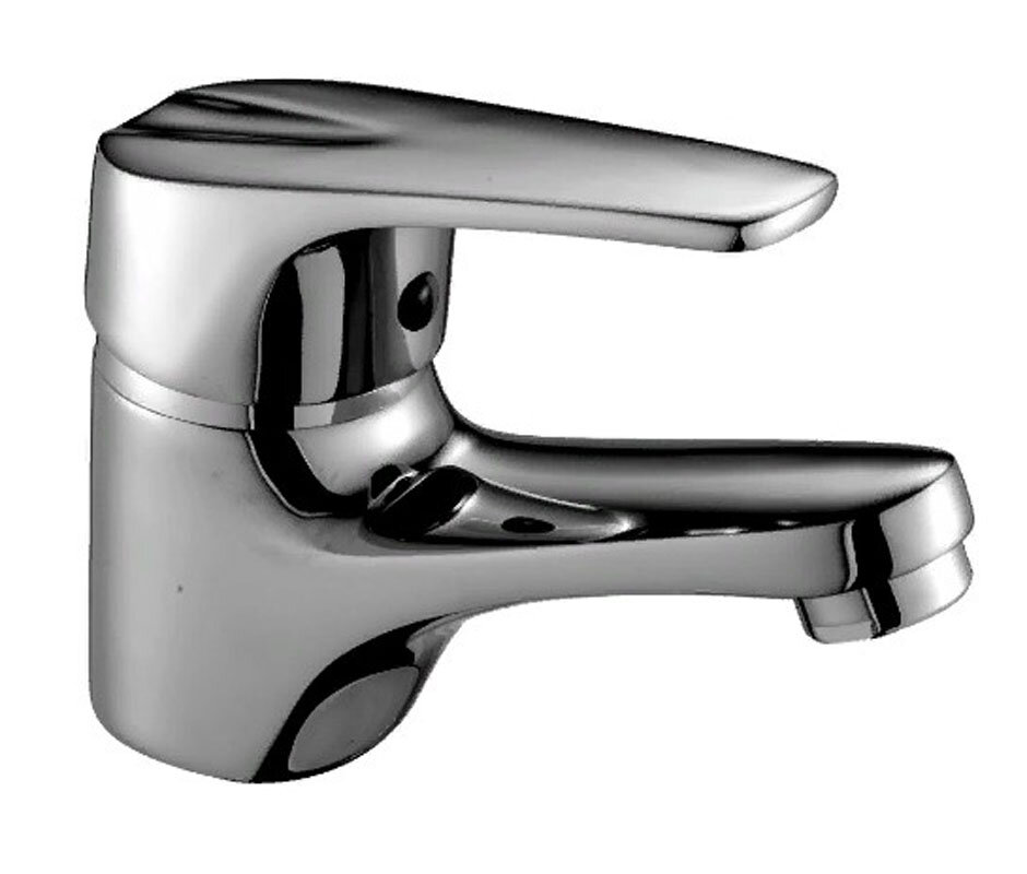 Изображение товара Смеситель для раковины Rossinka D40-11 хром однорычажный с керамическим картриджем