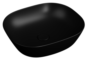 Изображение товара Раковина Vitra Plural 7810B483-0016 накладная 45 см, черный матовый