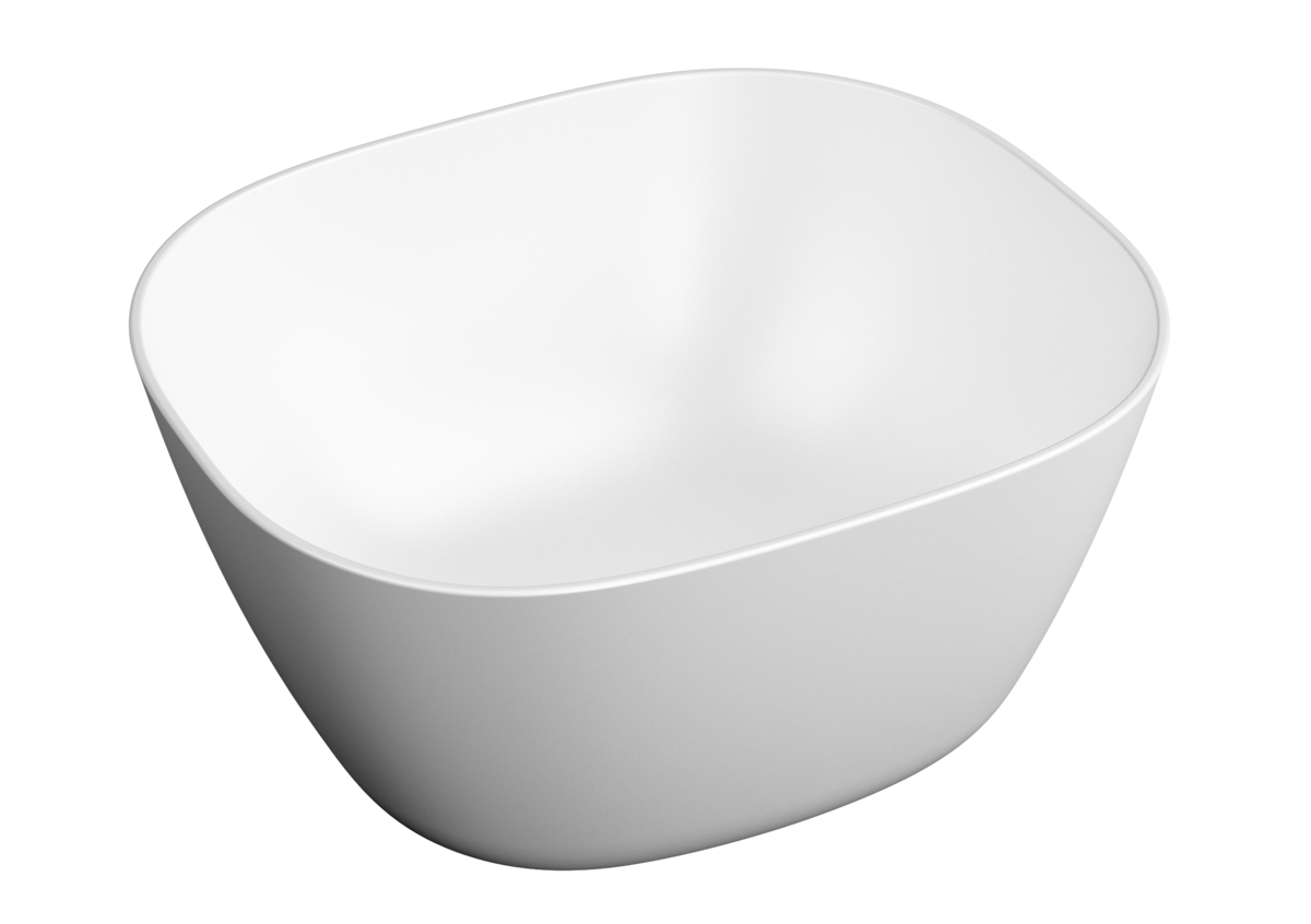 Изображение товара Раковина Vitra Plural 45 см белый матовый, накладная, угловая для ванной комнаты