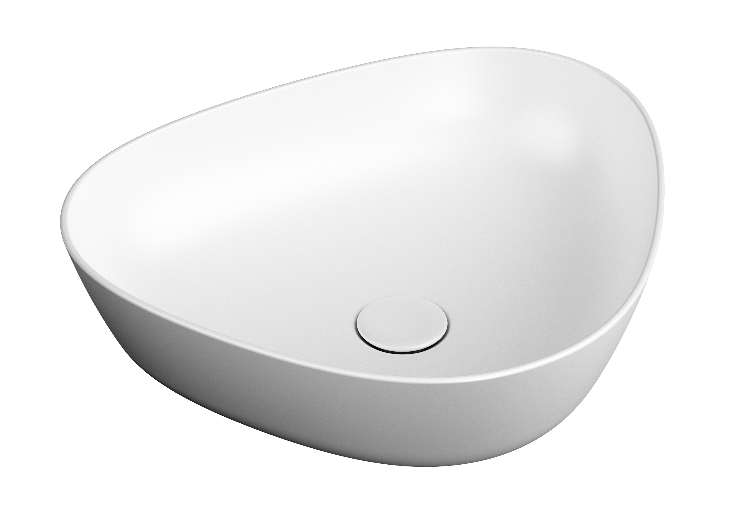 Изображение товара Раковина VitrA Plural 7812B401-0016 накладная 47 см белый матовый Изображение товара Раковина VitrA Plural 7812B401-0016 накладная 47 см белый матовый