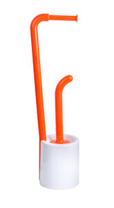 Изображение товара Стойка для аксессуаров Fixsen Wendy FX-7032-93 напольная белый/оранжевый