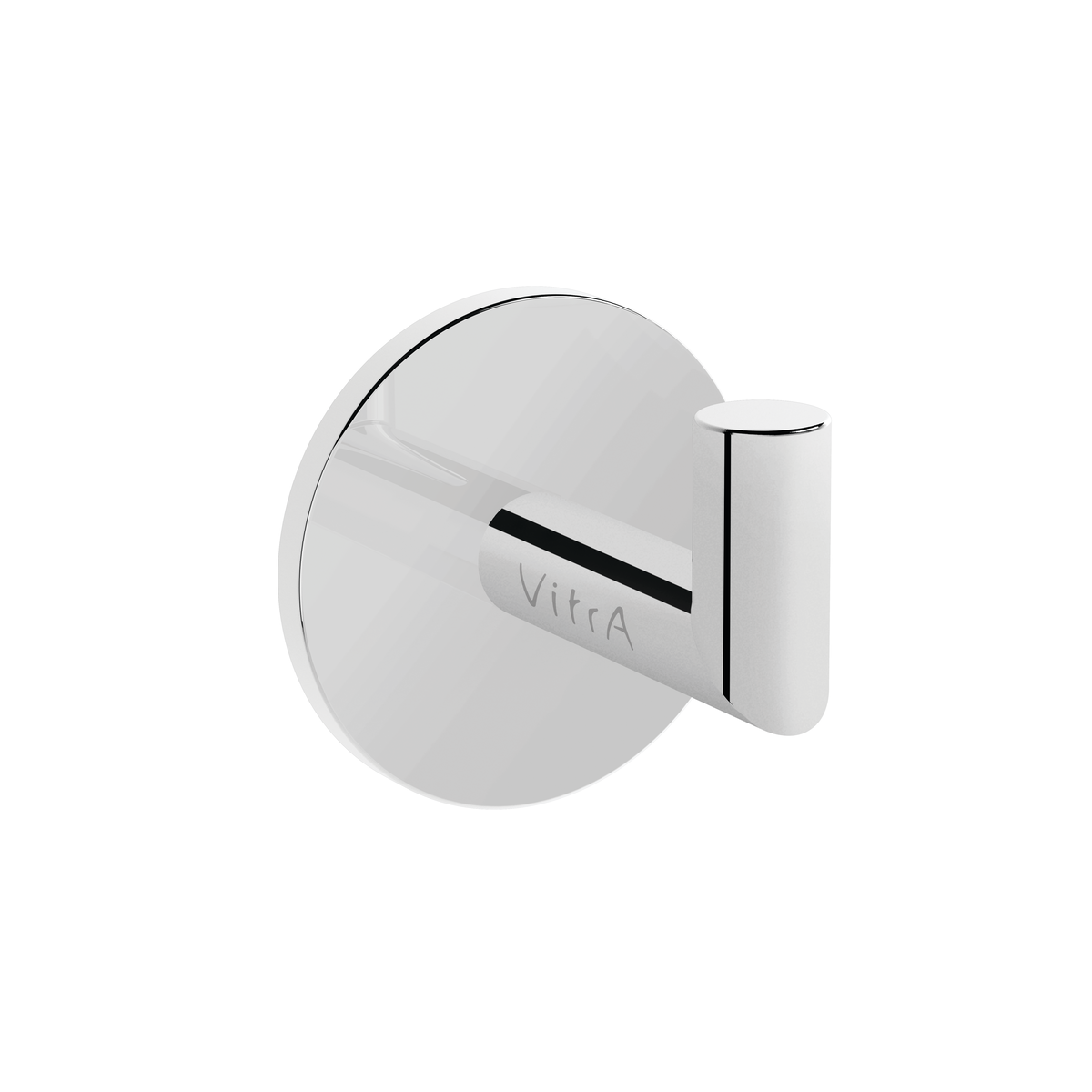 Изображение товара Крючок Vitra Origin A44884 для халатов хром, современный дизайн, надёжный крепеж