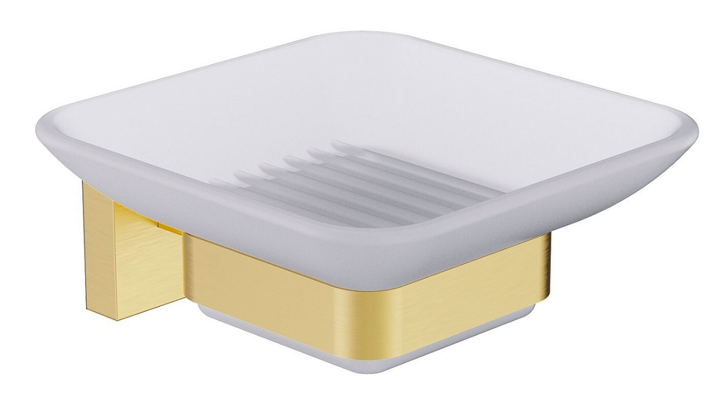 Изображение товара Мыльница настенная Timo Selene 17022/17 золото матовое