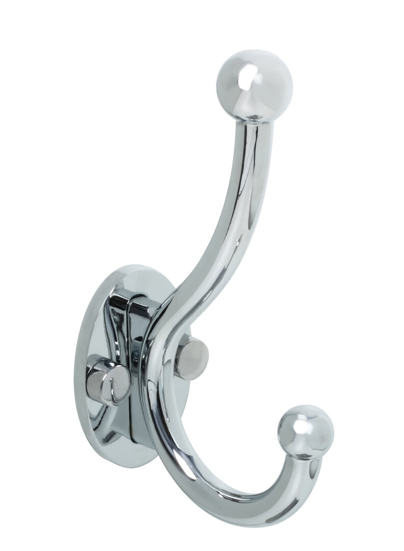 Изображение товара Крючок Fixsen Hotel FX-31005A двойной хром нержавеющая сталь монтаж