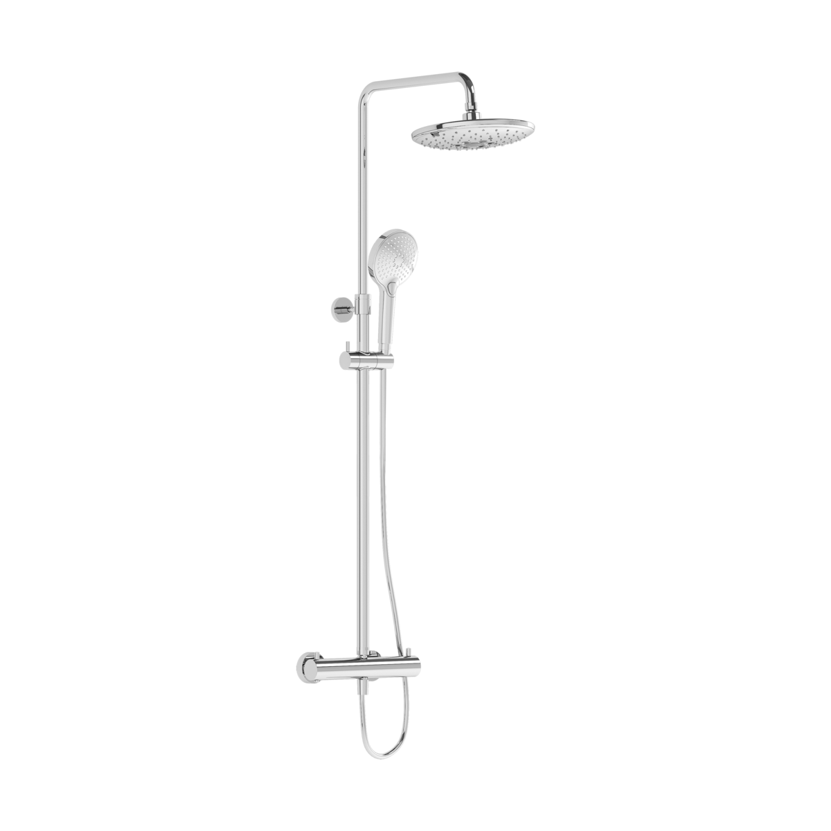 Изображение товара Душевая система Vitra Aquaheat Bliss 240 2F термостатическая, хром