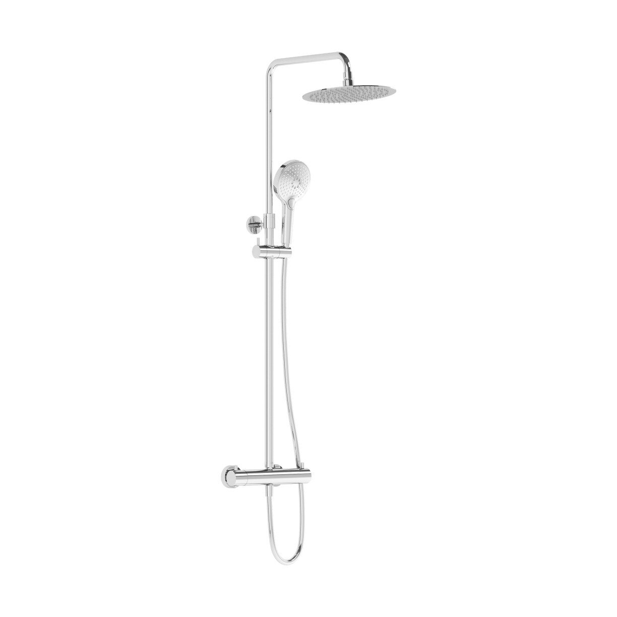 Изображение товара Душевая система VitrA Aquaheat Bliss RH3 Rain L термостатическая, хром, A47201EXP Изображение товара Душевая система VitrA Aquaheat Bliss RH3 Rain L термостатическая, хром, A47201EXP