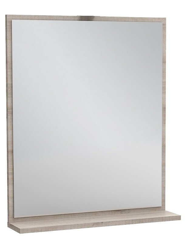 Изображение товара Зеркало Jacob Delafon Vivienne 60x70 см с полочкой, серый дуб, Франция