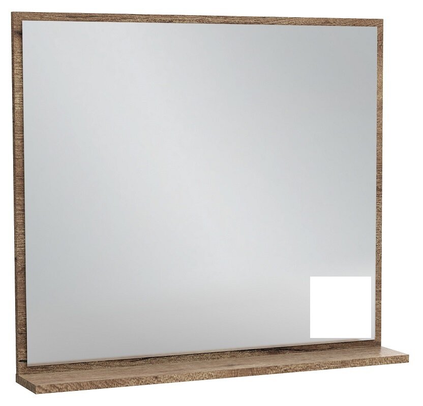 Изображение товара Зеркало Jacob Delafon Vivienne 80 х 70 см с полочкой белый глянцевый