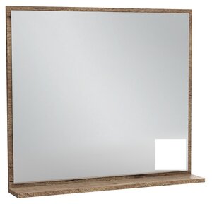 Изображение товара Зеркало Jacob Delafon Vivienne 80 х 70 см, с полочкой, цвет белый глянцевый, EB1597-N18