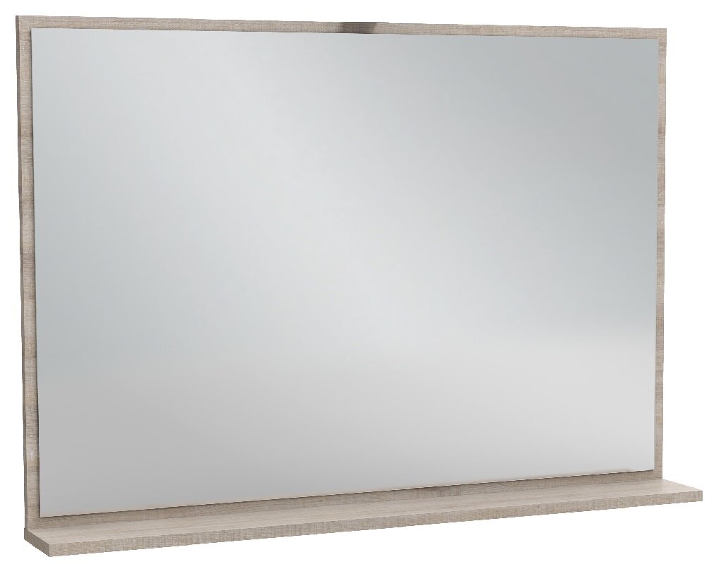 Изображение товара Зеркало Jacob Delafon Vivienne 80x70 см с полочкой в сером дубе, Франция
