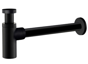 Изображение товара Сифон для раковины Timo черный 958/03L латунь с гидрозатвором