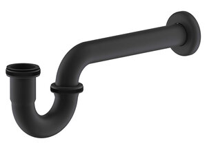 Изображение товара Сифон для раковины Timo черный 961/03L латунь гидрозатвор регулируемый