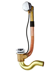 Изображение товара Слив перелив полуавтомат Timo 8003/00, хром для ванны