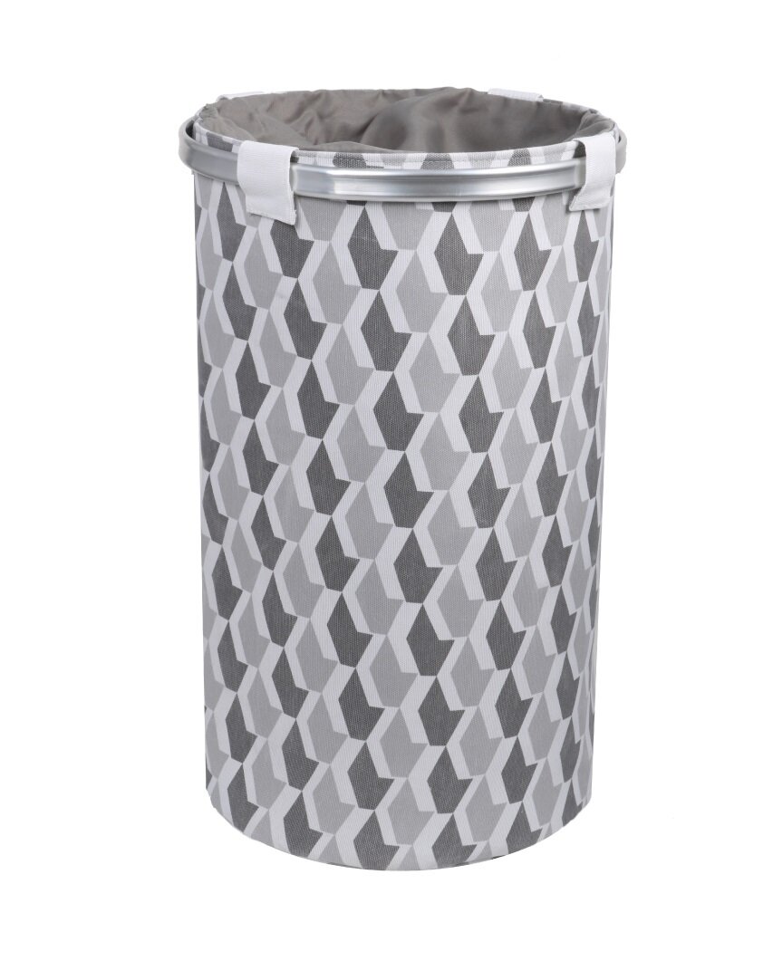 Изображение товара Корзина для белья Fixsen FX-1033A 80 л серый