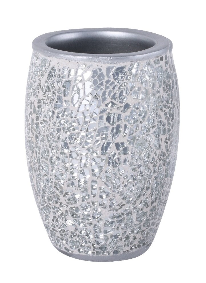 Изображение товара Стакан Fixsen Snow FX-260-3 хром для зубных щеток настольный