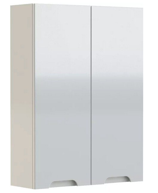 Изображение товара Навесной шкаф для ванной комнаты Orange Topline-Rio 60 см белый глянец