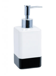 Изображение товара Дозатор Fixsen Text FX-230-1 черный/белый, хром