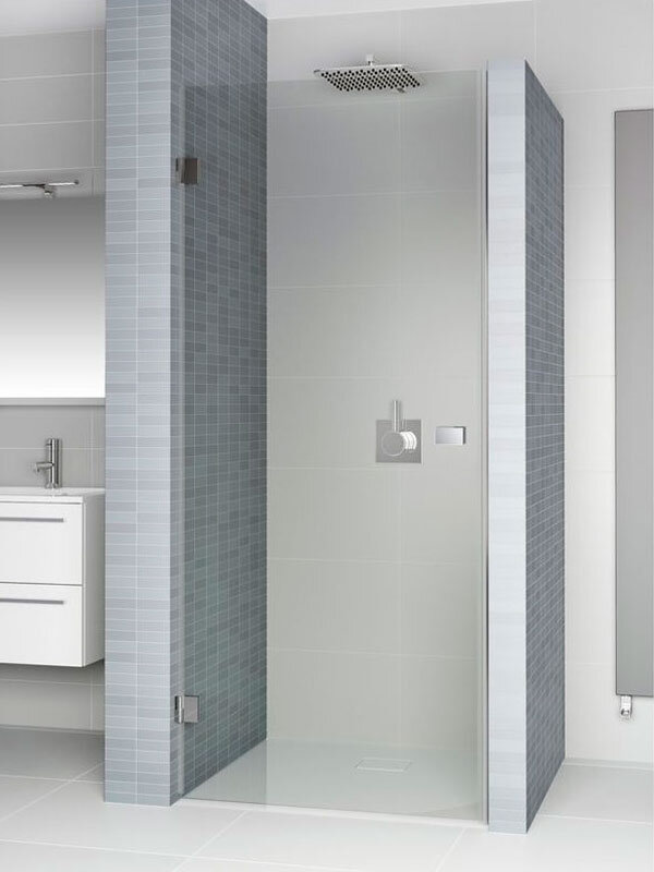 Изображение товара Душевая дверь Riho SZ Scandic NXT X101 88x200 см с прозрачным стеклом и хром профилем